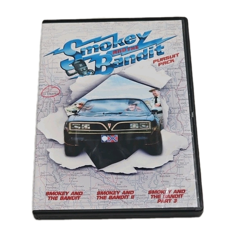 Smokey & The Bandit Trilogy DVD Pursuit Pack 2 Disc Set 2008 Action Comedy‎